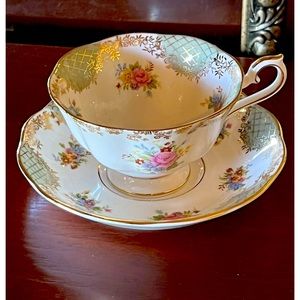 Vintage 1983 Royal Albert Teacup set, Empress Series, "Josephine" Mint Condition